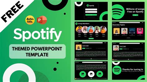 Spotify Powerpoint Template